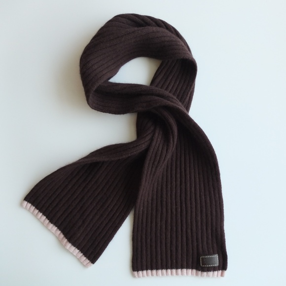 Coach Accessories - Coach Wool Angora Cashmere Blend Scarf